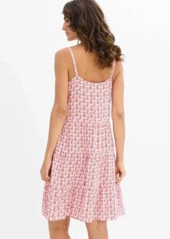 Damen bonprix Nachhaltigere Materialien|Kleider|Trägerkleid aus fließender Viskose