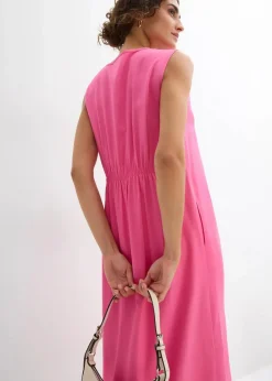 Best Trägerkleid aus fließender Viskose Damen Kleider|Bekleidung·Pullover & Strickjacken