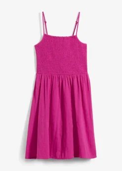 Kinder bonprix Mädchen 9-16 Jahre·Kleider & Jumpsuits|Trägerkleid aus luftigem Musselin