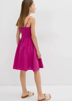 Kinder bonprix Mädchen 9-16 Jahre·Kleider & Jumpsuits|Trägerkleid aus luftigem Musselin