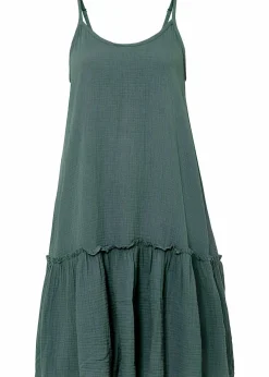 Damen bonprix Bekleidung·Pullover & Strickjacken|Kleider|Trägerkleid aus Musselin