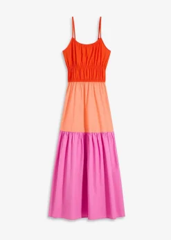 Damen bonprix Bekleidung·Pullover & Strickjacken|Kleider|Trägerkleid aus reiner Baumwolle