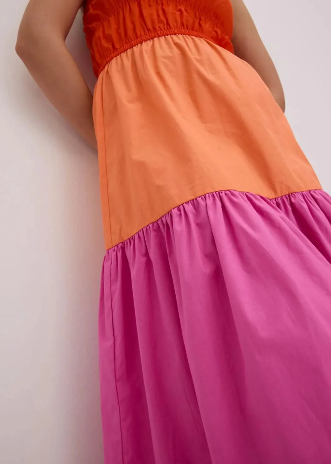 Damen bonprix Bekleidung·Pullover & Strickjacken|Kleider|Trägerkleid aus reiner Baumwolle