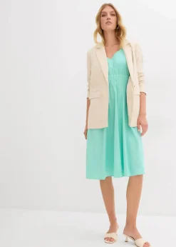 Damen bonprix Bekleidung·Pullover & Strickjacken|Kleider|Trägerkleid aus reiner Bio-Baumwolle