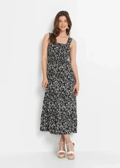 Hot Trägerkleid aus Viskose-Mix Damen Bekleidung·Pullover & Strickjacken|Kleider