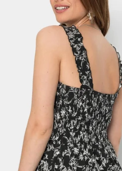 Hot Trägerkleid aus Viskose-Mix Damen Bekleidung·Pullover & Strickjacken|Kleider