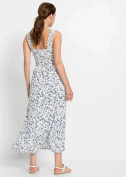 Damen bonprix Nachhaltigere Materialien|Kleider|Trägerkleid aus Viskose-Mix