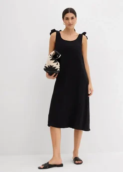 Damen bonprix Bekleidung·Pullover & Strickjacken|Kleider|Trägerkleid aus weichem Musselin