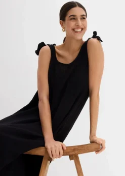 Damen bonprix Bekleidung·Pullover & Strickjacken|Kleider|Trägerkleid aus weichem Musselin