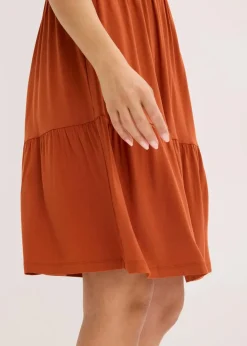 Damen bonprix Bekleidung·Pullover & Strickjacken|Kleider|Trägerkleid mit Knotendetail