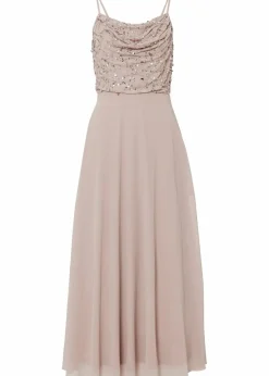 Clearance Trägerkleid mit Paillettenstickerei Damen Kleider|Festliche Mode