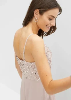 Clearance Trägerkleid mit Paillettenstickerei Damen Kleider|Festliche Mode