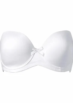 Damen bonprix Wäsche·Basics|Wäsche·Große Cups D-H|Trägerloser BH mit Bügel