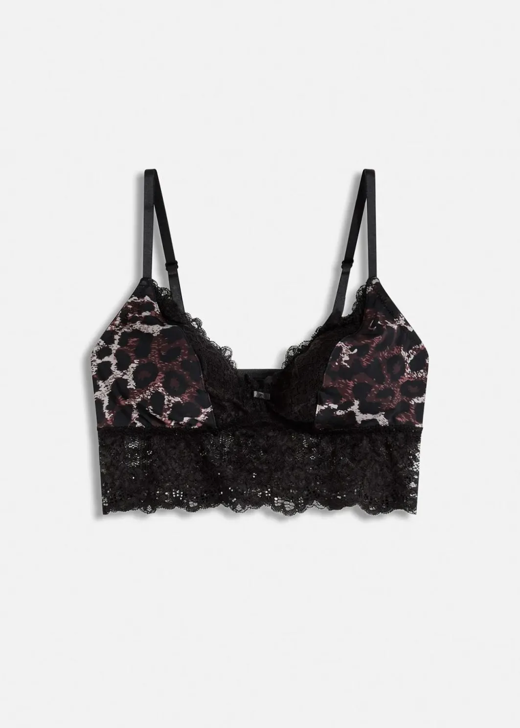 Damen bonprix Nachhaltigere Materialien|Dessous|Triangel Bustier mit Spitze