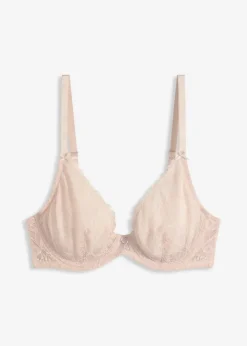 Clearance Triangel-BH mit floraler Spitze Damen Große Cups D-H|Bhs