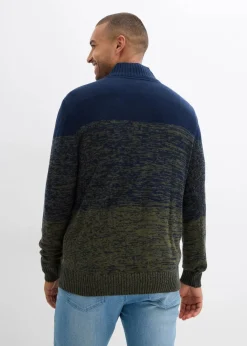 Best Troyer aus weichem Baumwollmix Herren Große Größen|Pullover & Strickjacken