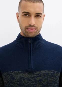 Best Troyer aus weichem Baumwollmix Herren Große Größen|Pullover & Strickjacken