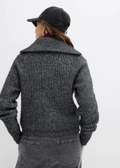 Damen bonprix Bekleidung·Jeans|Pullover & Strickjacken|Troyer aus weichem Woll-Mix
