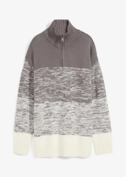 Discount Troyer mit Farbverlauf Damen Bekleidung·Jeans|Pullover & Strickjacken