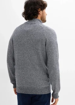 Sale Troyer Pullover mit recycelter Baumwolle Herren Große Größen|Pullover & Strickjacken
