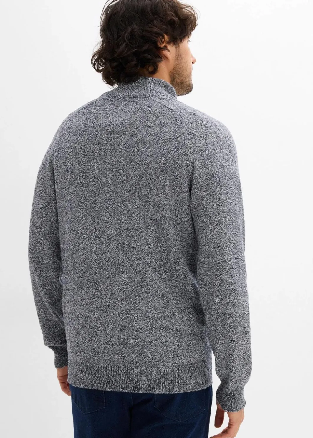 Sale Troyer Pullover mit recycelter Baumwolle Herren Große Größen|Pullover & Strickjacken