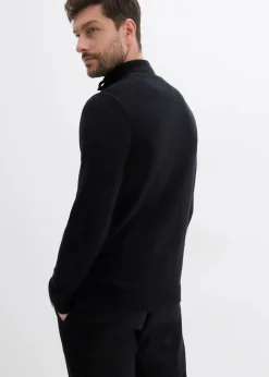 Sale Troyer-Pullover aus weichem Baumwollmix Herren Pullover & Strickjacken|Große Größen