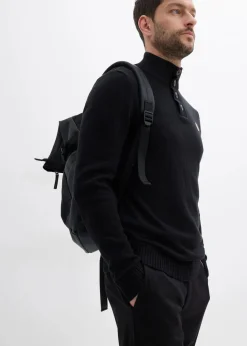 Sale Troyer-Pullover aus weichem Baumwollmix Herren Pullover & Strickjacken|Große Größen