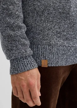 Outlet Troyer-Pullover mit reiner Baumwolle Herren Große Größen|Basics