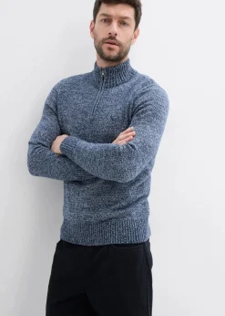 New Troyer-Pullover mit reiner Baumwolle Herren Große Größen|Basics