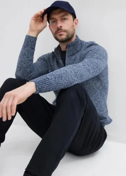 New Troyer-Pullover mit reiner Baumwolle Herren Große Größen|Basics
