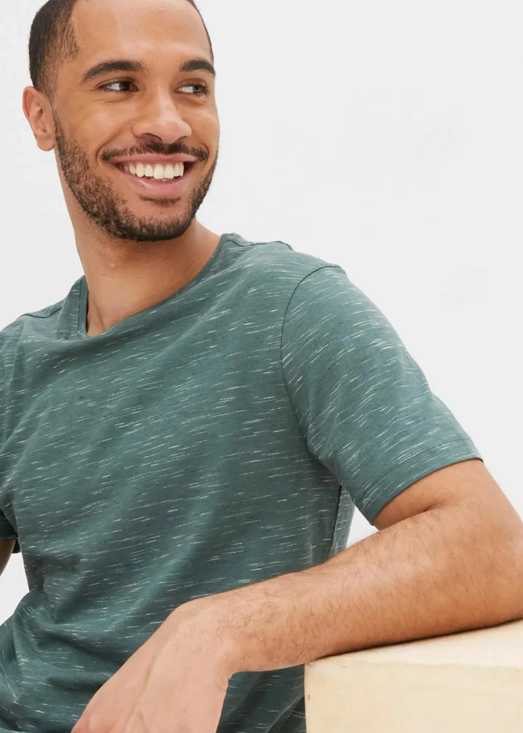 Herren bonprix Große Größen|Basics|T-Shirt
