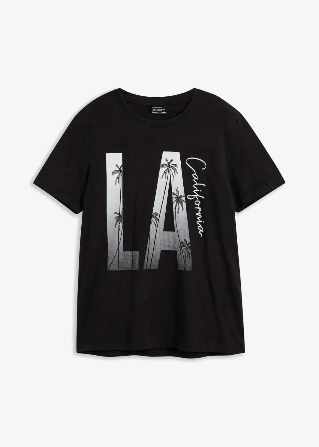 New T-Shirt aus reiner Bio-Baumwolle, Slim Fit Herren Große Größen|Shirts & Polos