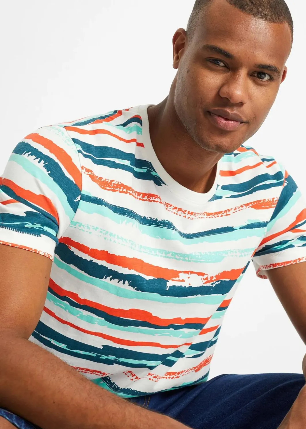 Herren bonprix Shirts & Polos|Große Größen|T-Shirt aus Bio-Baumwolle