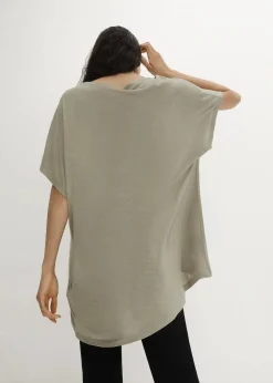 Damen bonprix Nachhaltigere Materialien|Shirts & Tops|T-Shirt aus fließender Viskose