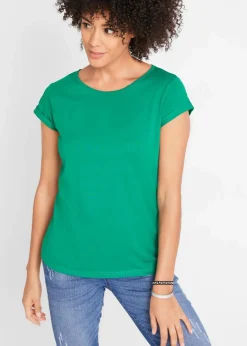 Discount T-Shirt aus reiner Baumwolle Damen Shirts & Tops|Basics