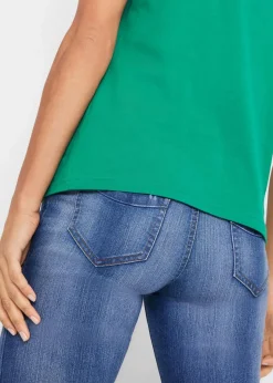 Discount T-Shirt aus reiner Baumwolle Damen Shirts & Tops|Basics