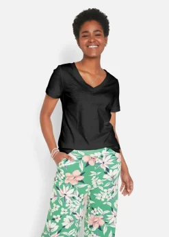 Damen bonprix Bekleidung·Röcke|Basics|T-Shirt aus reiner Baumwolle