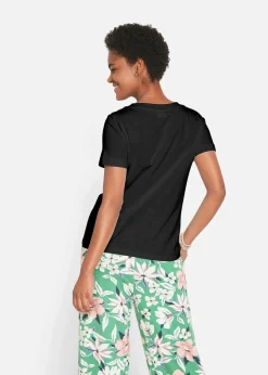 Damen bonprix Bekleidung·Röcke|Basics|T-Shirt aus reiner Baumwolle