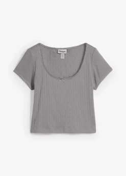 Sale T-Shirt aus reiner Baumwolle Damen Shirts & Tops