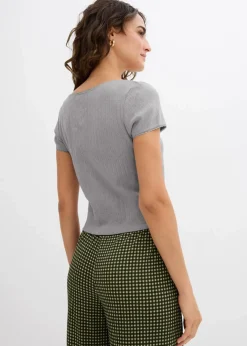 Sale T-Shirt aus reiner Baumwolle Damen Shirts & Tops