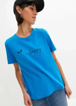 Damen bonprix Shirts & Tops|T-Shirt aus reiner Baumwolle