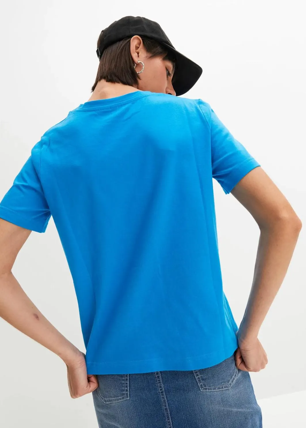 Damen bonprix Shirts & Tops|T-Shirt aus reiner Baumwolle