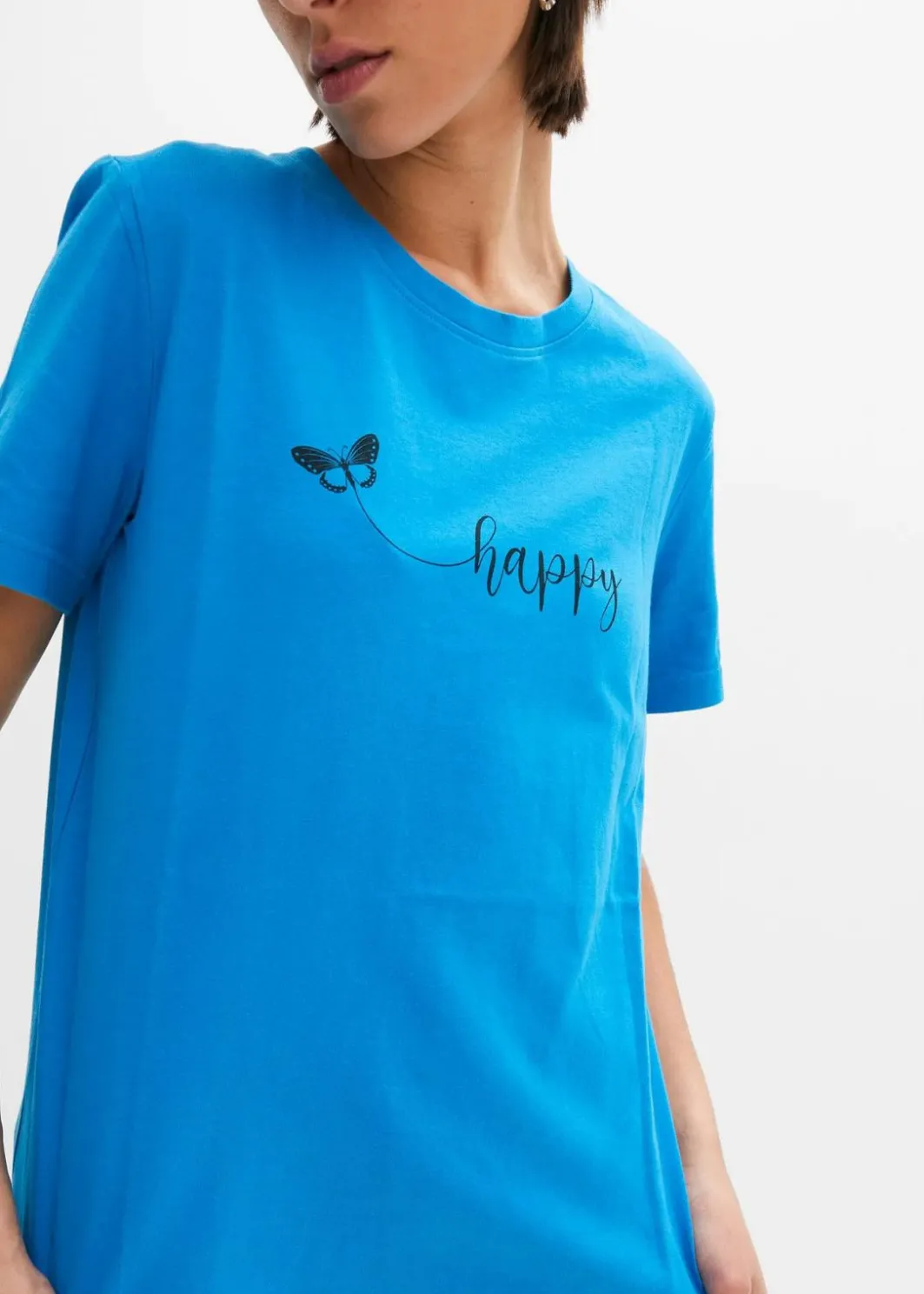 Damen bonprix Shirts & Tops|T-Shirt aus reiner Baumwolle