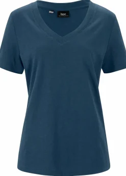 Clearance T-Shirt aus reiner Baumwolle Damen Shirts & Tops|Basics