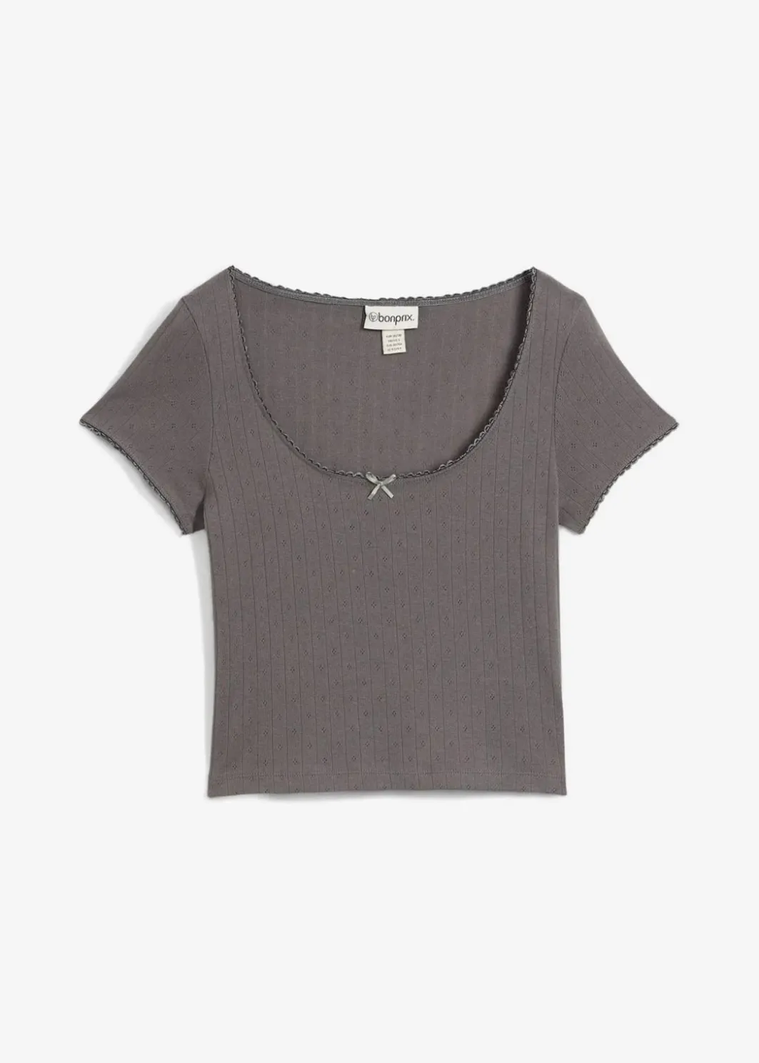 Online T-Shirt aus reiner Baumwolle Damen Shirts & Tops