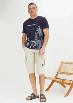 Best T-Shirt aus reiner Baumwolle Herren Große Größen|Shirts & Polos