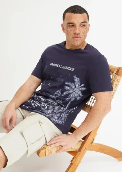 Best T-Shirt aus reiner Baumwolle Herren Große Größen|Shirts & Polos