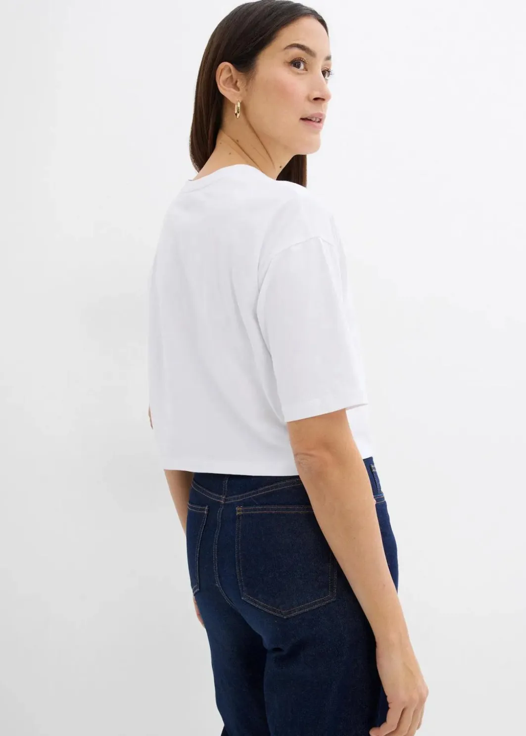 Damen bonprix Shirts & Tops|T-Shirt aus reiner Baumwolle