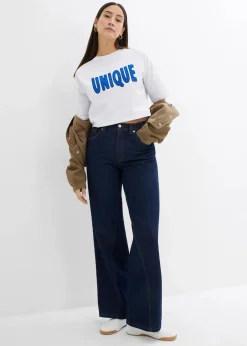Damen bonprix Shirts & Tops|T-Shirt aus reiner Baumwolle