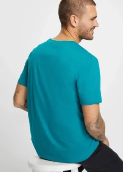 Herren bonprix Große Größen|Basics|T-Shirt aus reiner Baumwolle (2er Pack)